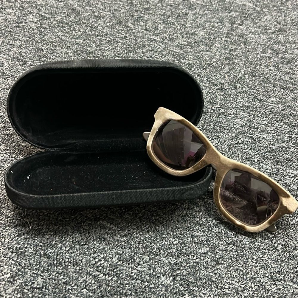Italia Indépendant Sunglasses - BRAND NEW - With Original Hard Case - Brown Felt